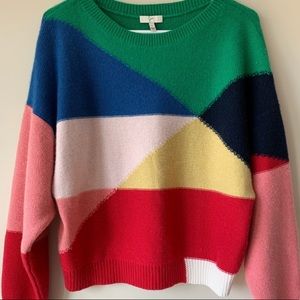 Joie Megu Color Block Sweater